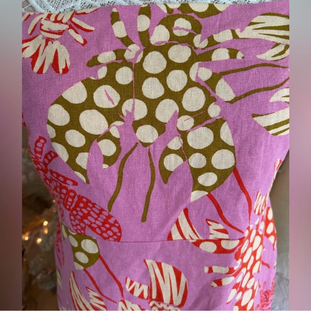 NWOT Rachael Zoe lobster print  Pink Dress - Picture 6 of 16